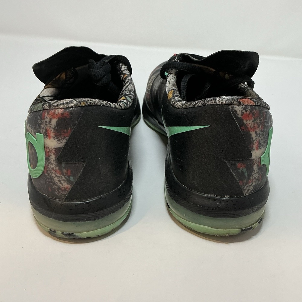 Nike KD 6 All Star Gumbo League Illusion 599477-900 Green Glow/Black Size 4.5Y - Picture 4 of 7